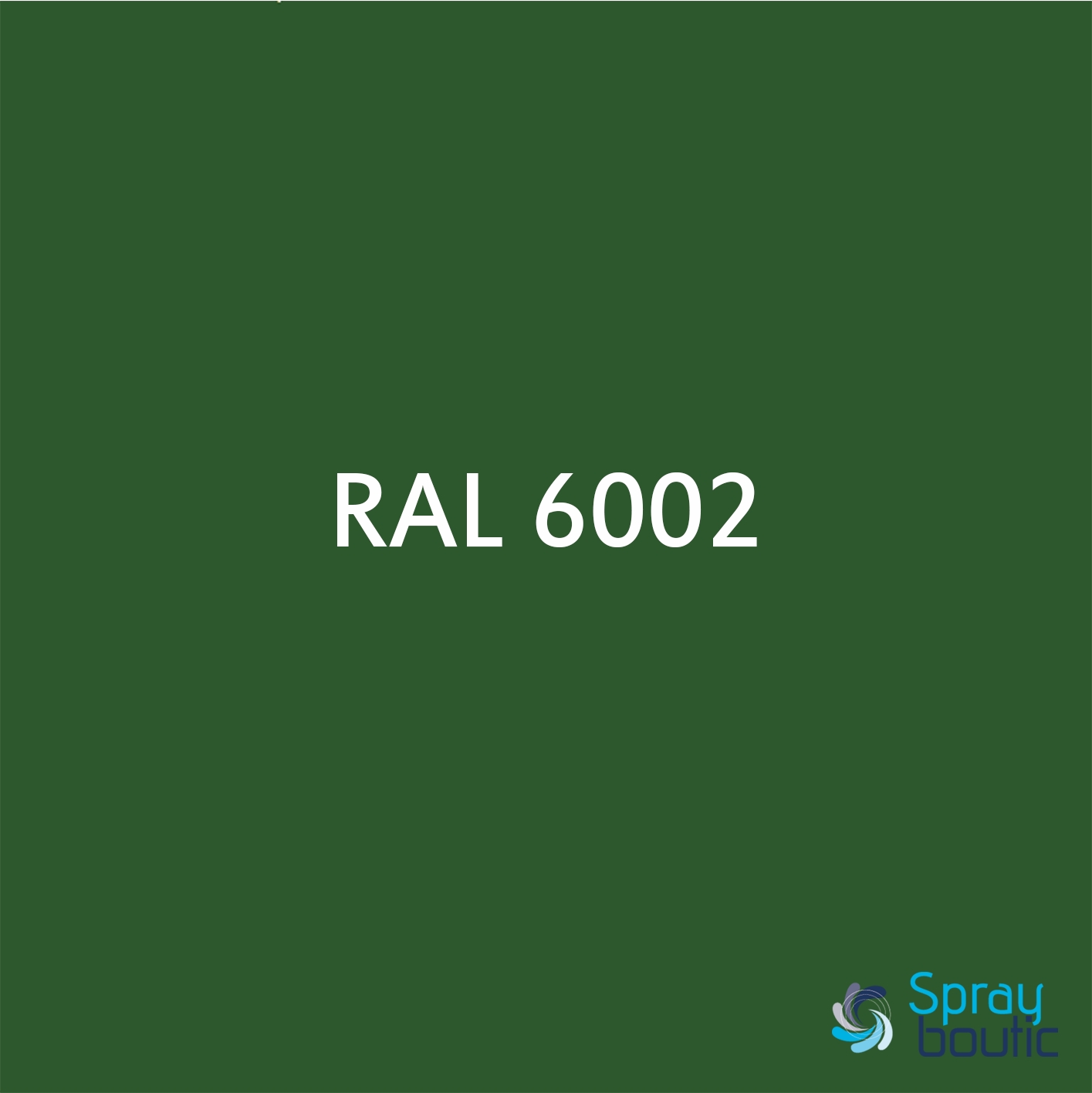 PEINTURE RAL 6002 Vert Feuillage - Aérosol 400 ML - Belton : 324097