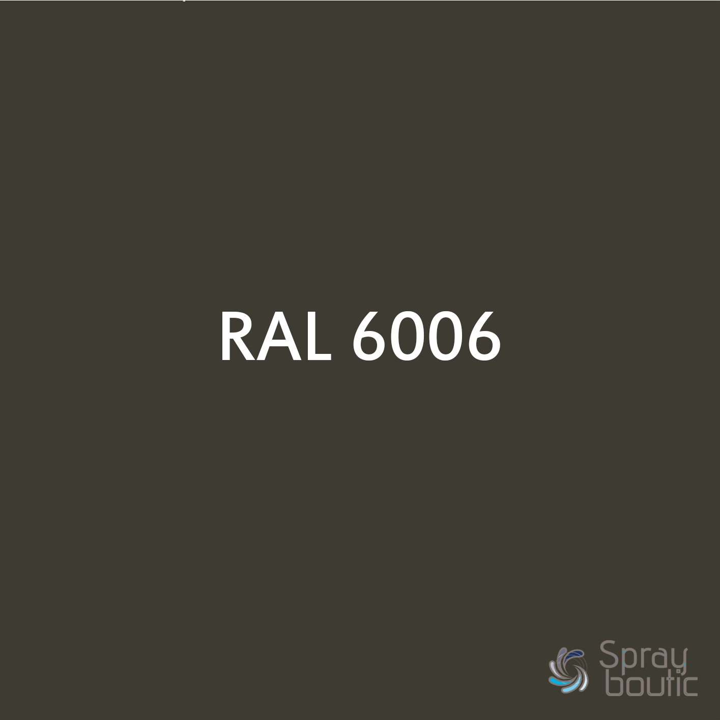 PEINTURE RAL 6006 Olive-Gris - Aérosol 400 ML - Belton : 324101