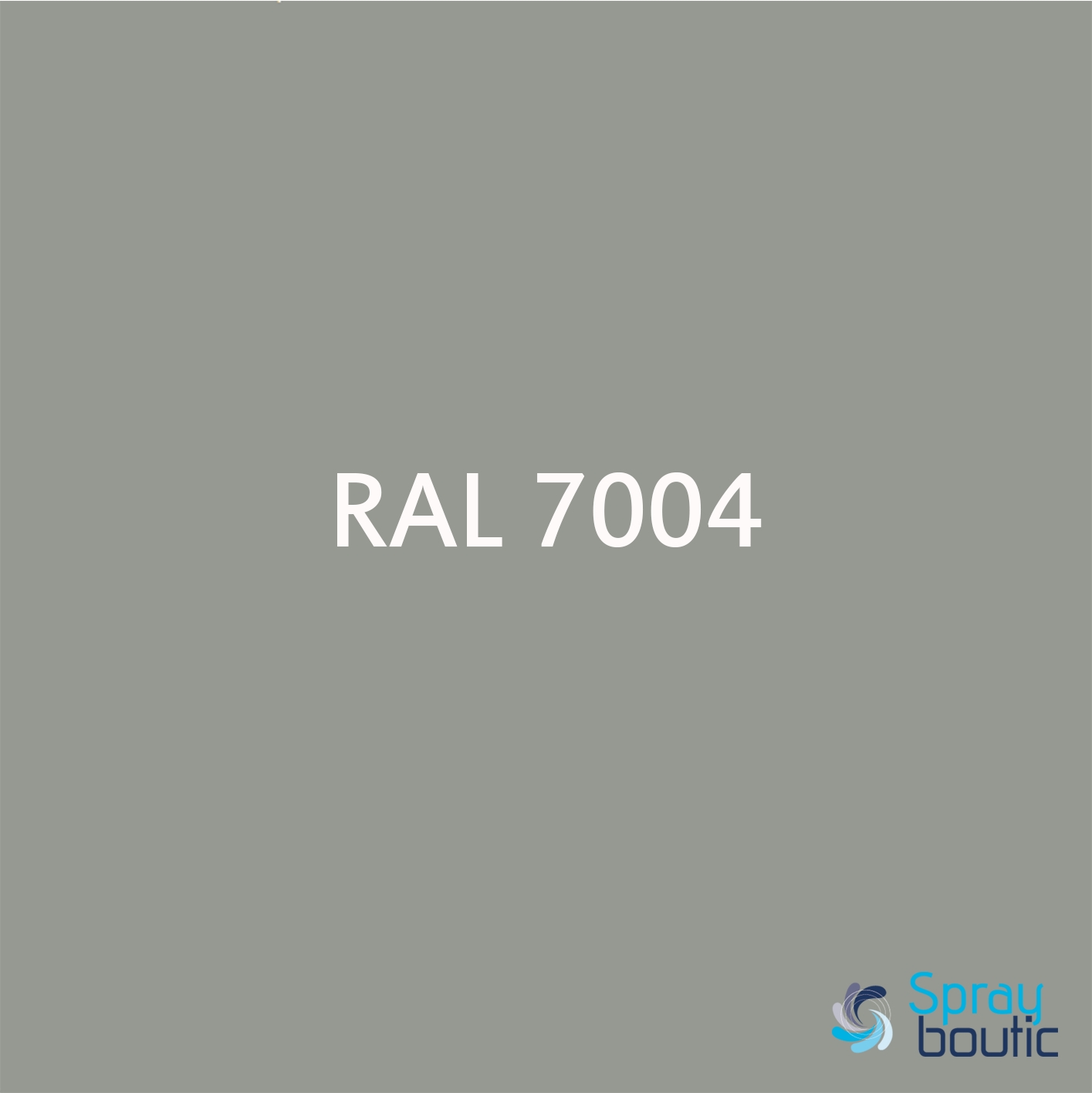 PEINTURE RAL 7004 Gris de Sécurité  - Aérosol 400 ML - Belton : 324208