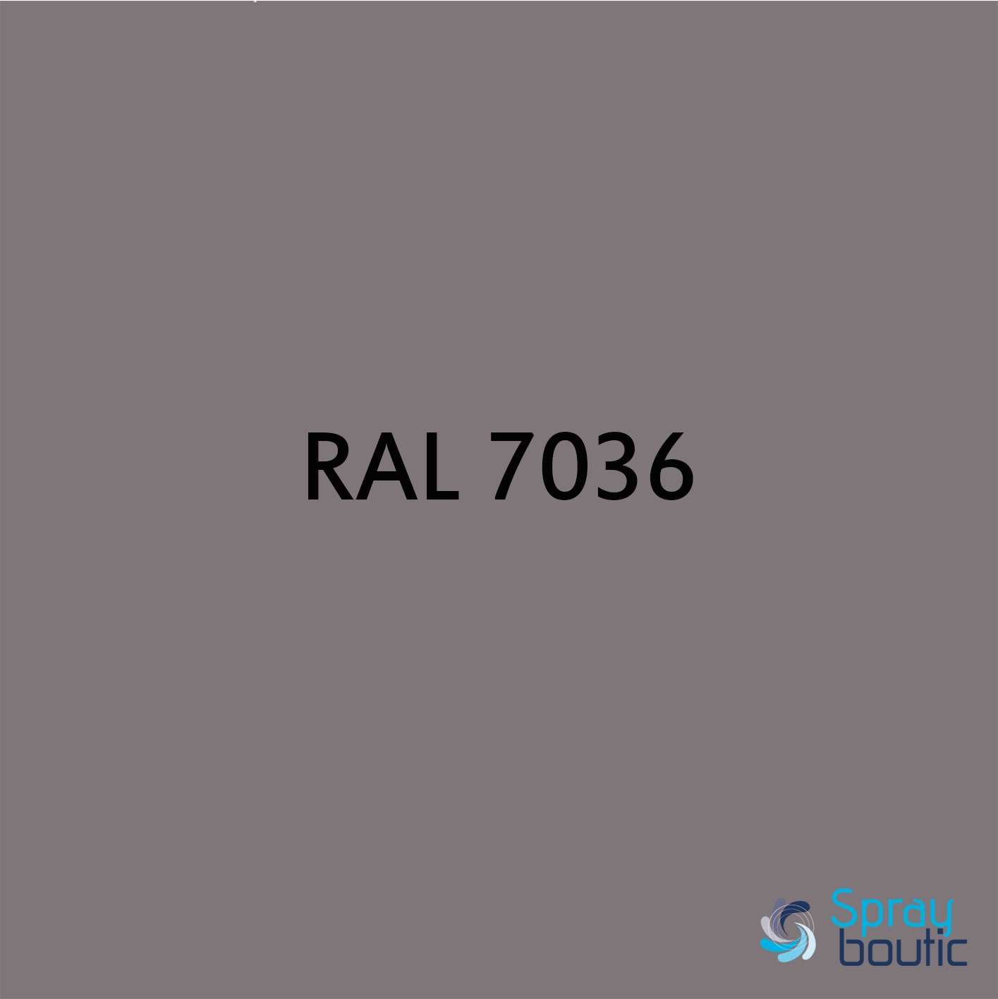 PEINTURE RAL 7036 Gris Platine - Aérosol 400 ML - Belton : 324153
