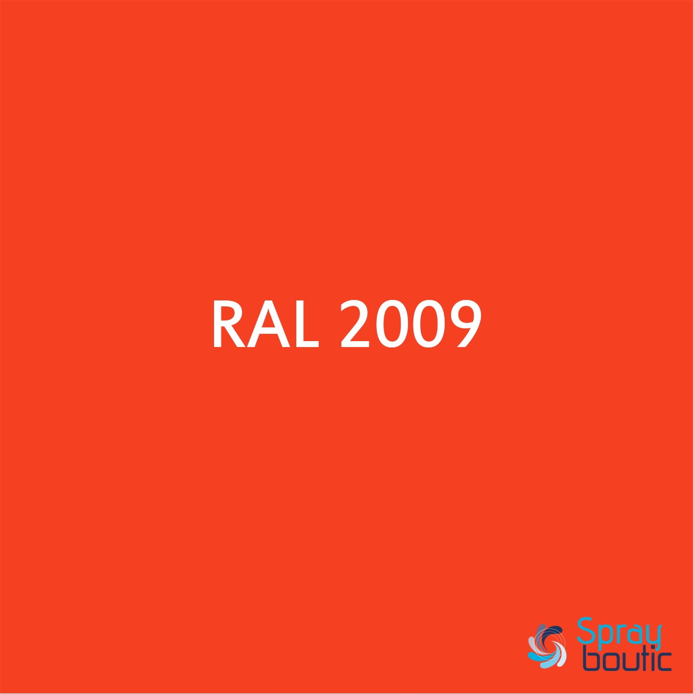 PEINTURE RAL 2009 Orange Signalisation - Aérosol 400 ML - Belton : 324036