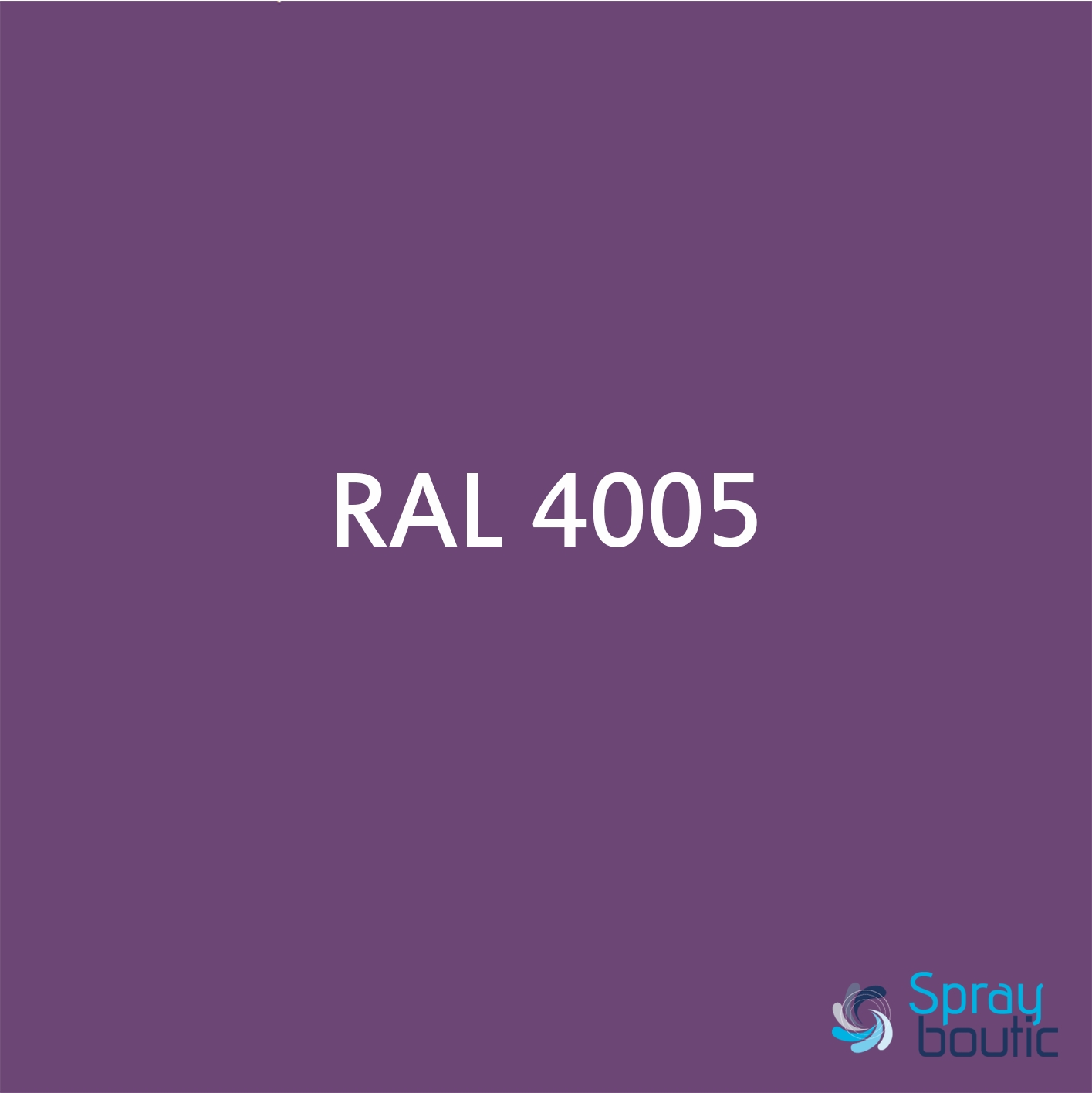 PEINTURE RAL 4005 Lila Bleu - Aérosol 400 ML - Belton : 324066