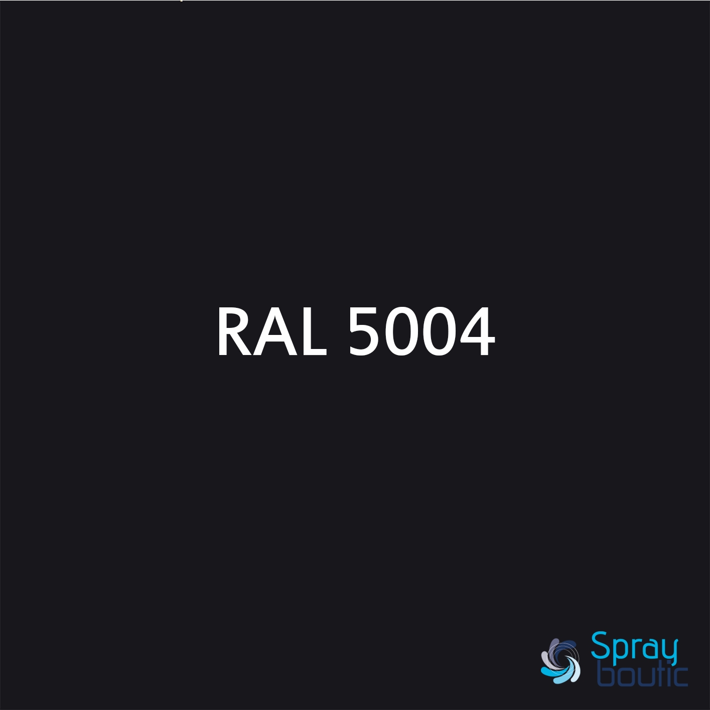 PEINTURE RAL 5004 Bleu-Noir - Aérosol 400 ML - Belton : 324076