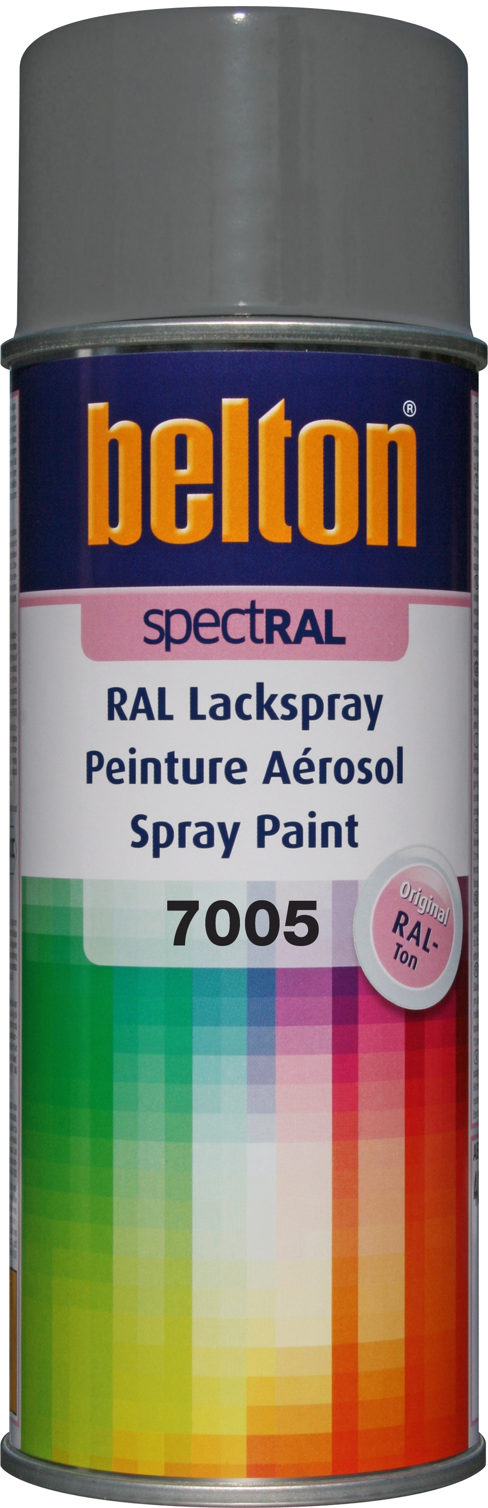 BOMBE DE PEINTURE RAL 7005 Gris Souris - Aérosol 400 ML - Belton : 324209