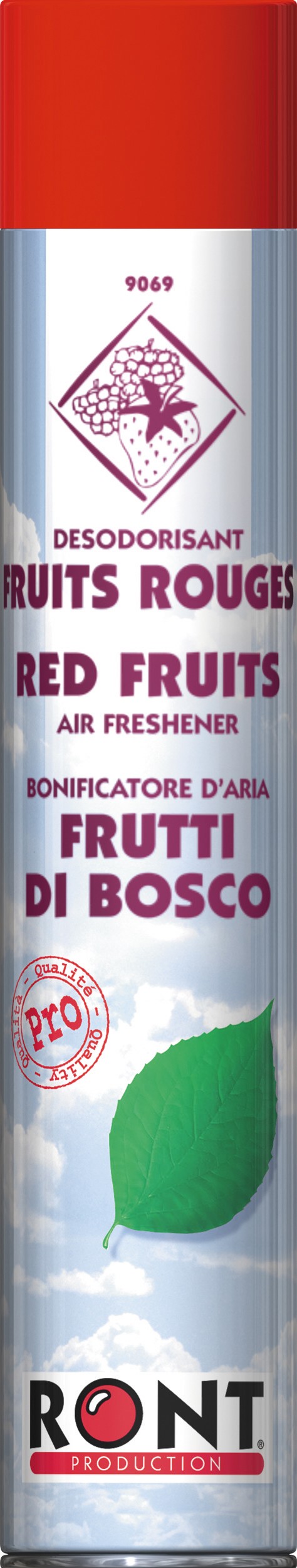 DESODORISANT Fruits rouges - Aérosol 1 000 mL