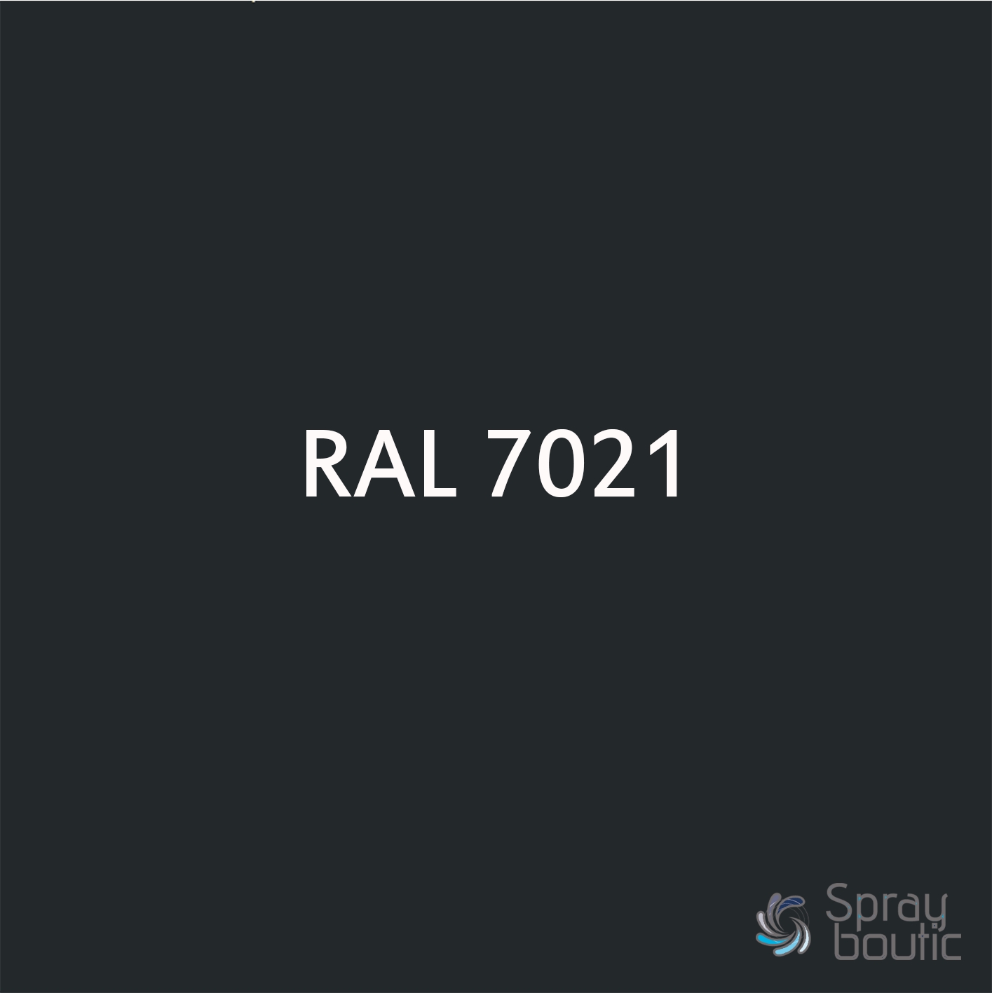 PINCEAU RETOUCHE RAL 7021 Gris noir - MOTIP - M907149